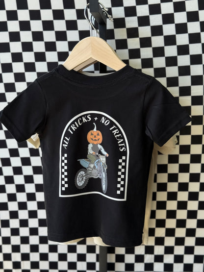 ALL TRICKS NO TREATS TEE
