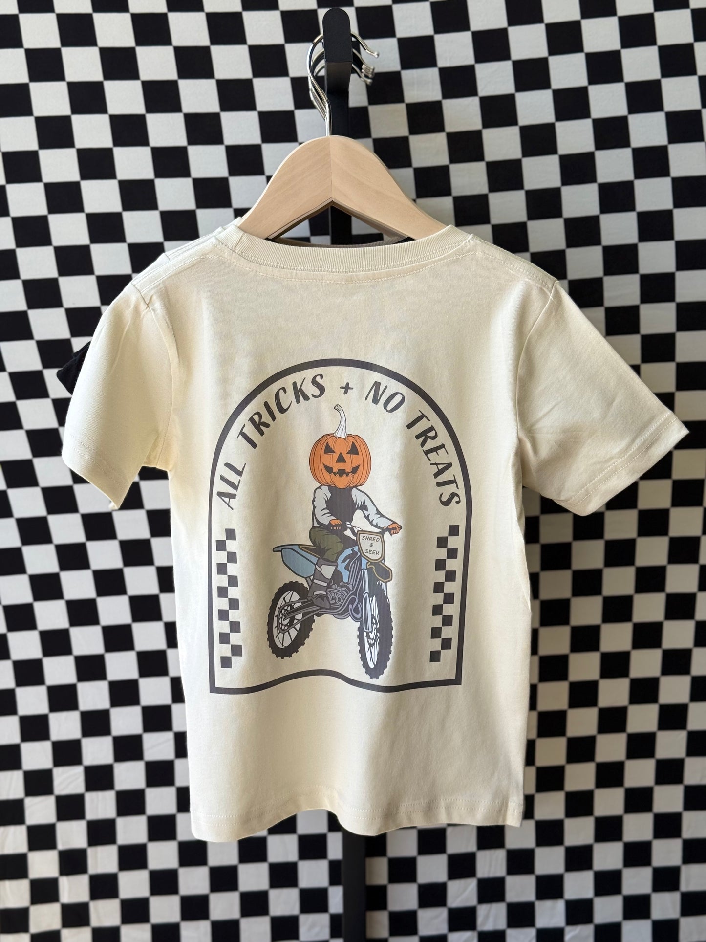 ALL TRICKS NO TREATS TEE